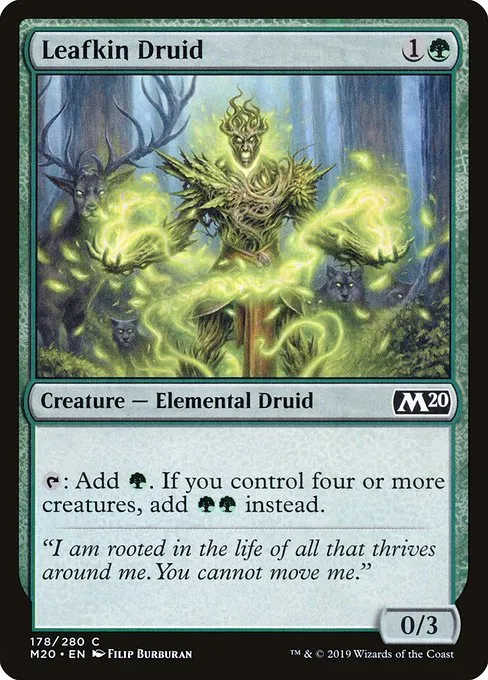 Leafkin Druid · Core Set 2020 178/346