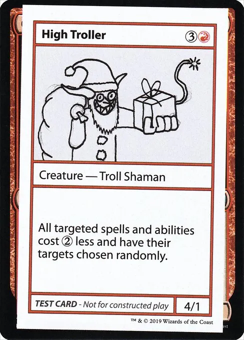 High Troller · Mystery Booster Playtest Cards 2021 54/121