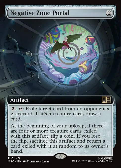Negative Zone Portal · Marvel Super Heroes Commander 445/9