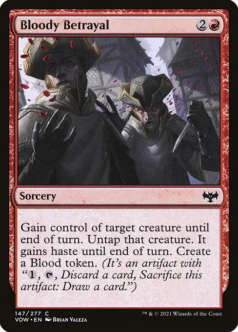 Bloody Betrayal · Innistrad: Crimson Vow 147/423