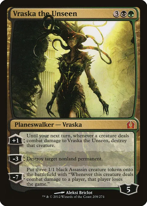 Vraska the Unseen · Return to Ravnica 208/274