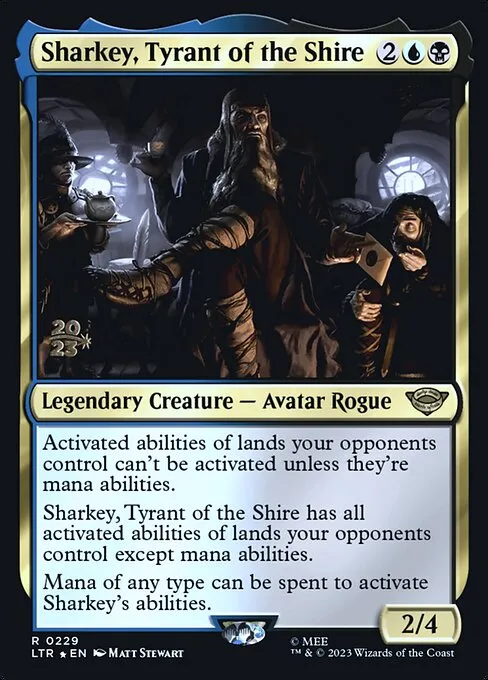Sharkey, Tyrant of the Shire · Tales of Middle-earth Promos 229s/86