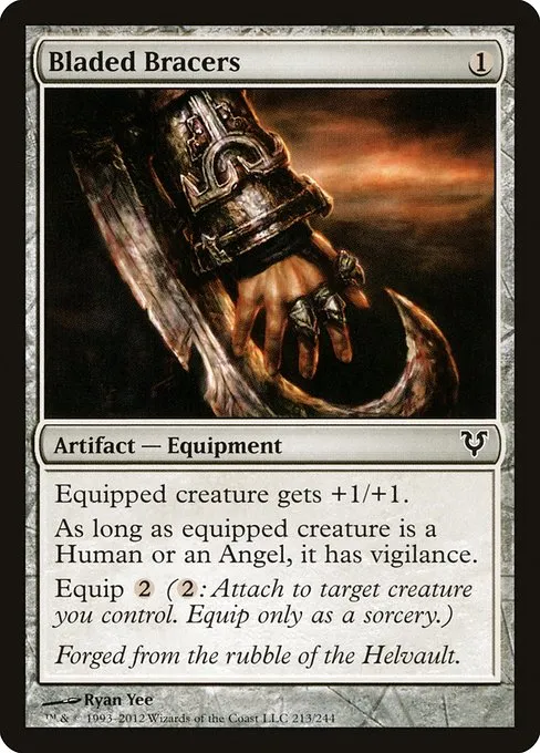 Bladed Bracers · Avacyn Restored 213/244