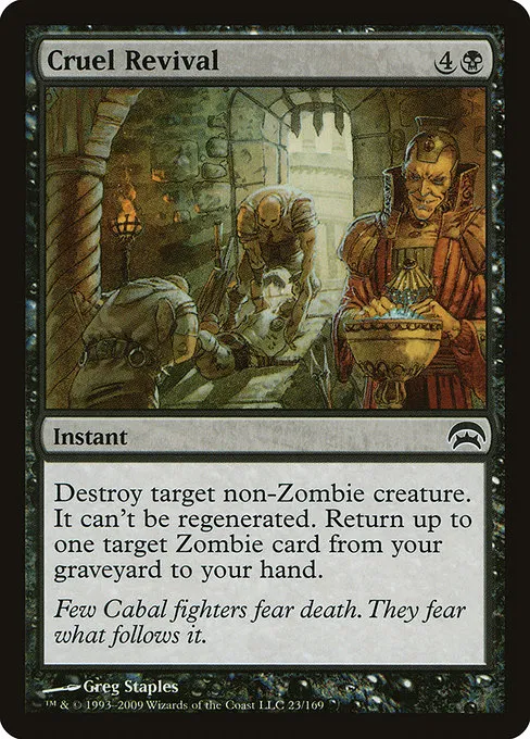 Cruel Revival · Planechase 23/169