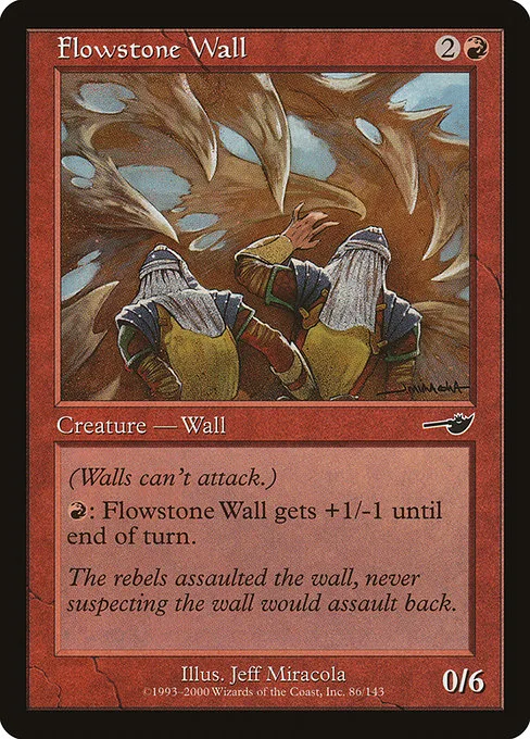 Flowstone Wall · Nemesis 86/143