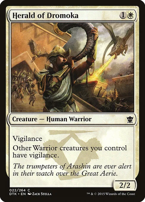 Herald of Dromoka · Dragons of Tarkir 22/264
