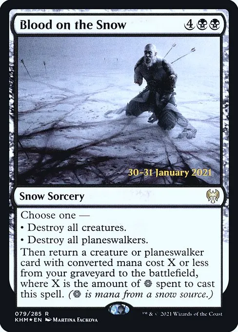 Blood on the Snow · Kaldheim Promos 79s/158