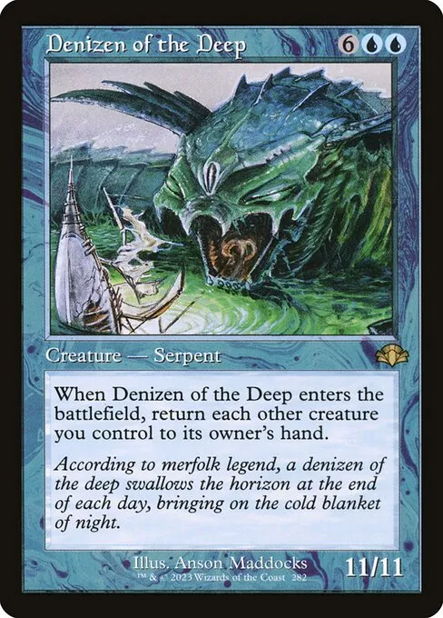 Denizen of the Deep · Dominaria Remastered 282/457
