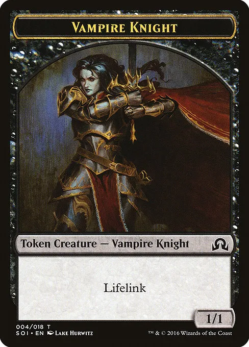 Vampire Knight · Shadows over Innistrad Tokens 4/20