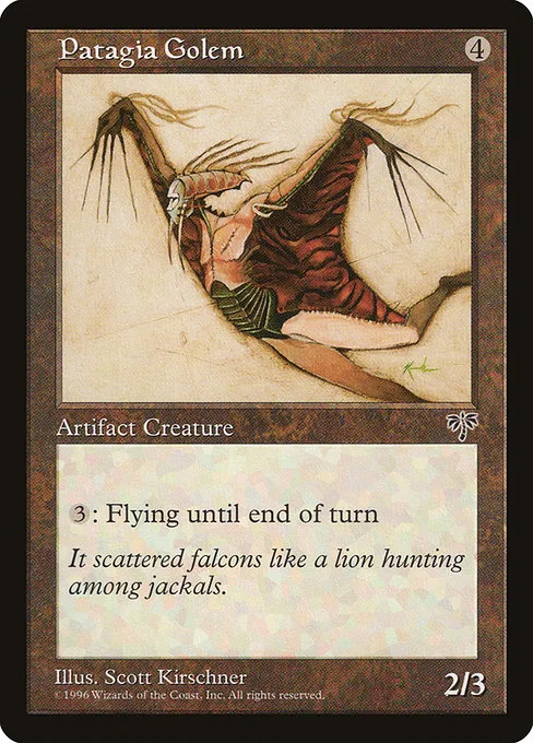 Patagia Golem · Mirage 313/353