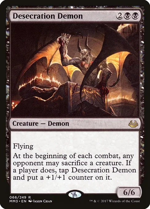 Desecration Demon · Modern Masters 2017 66/249