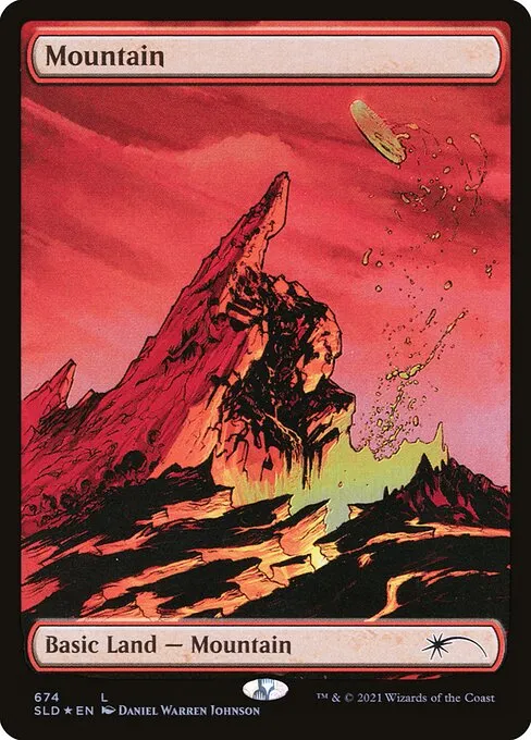 Mountain · Secret Lair Drop 674/2547