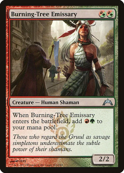Burning-Tree Emissary · Gatecrash 216/249