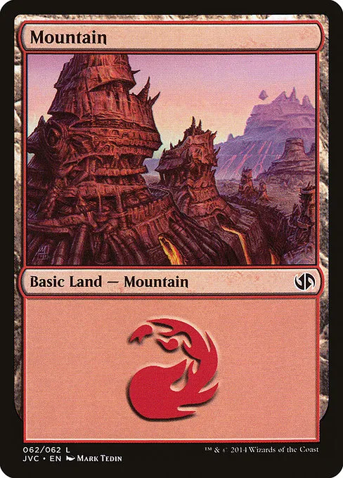 Mountain · Duel Decks Anthology: Jace vs. Chandra 62/62