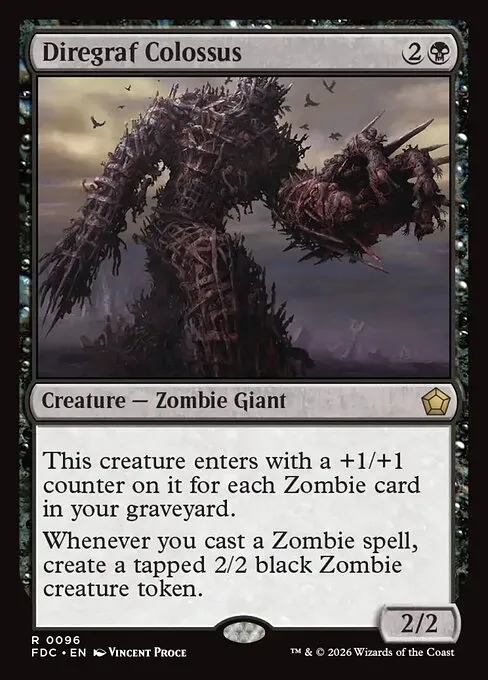 Diregraf Colossus · Foundations Commander 96/3