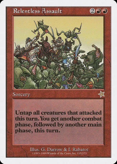 Relentless Assault · Starter 1999 115/173