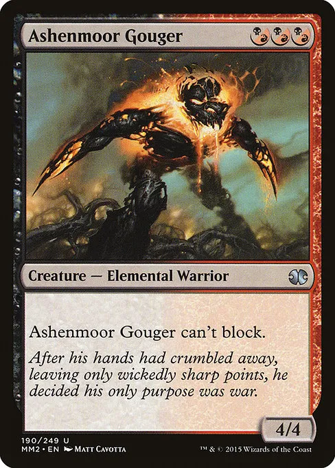 Ashenmoor Gouger · Modern Masters 2015 190/249