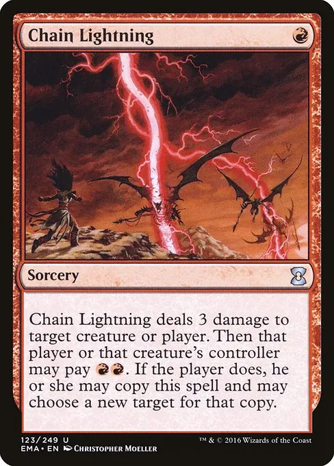 Chain Lightning · Eternal Masters 123/249