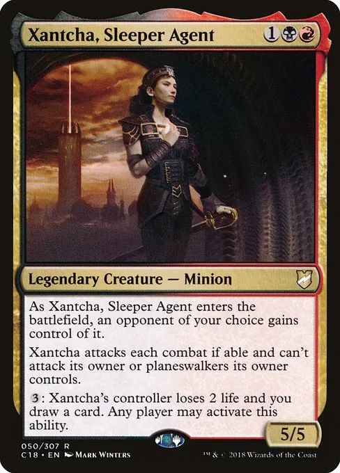 Xantcha, Sleeper Agent · Commander 2018 50/307