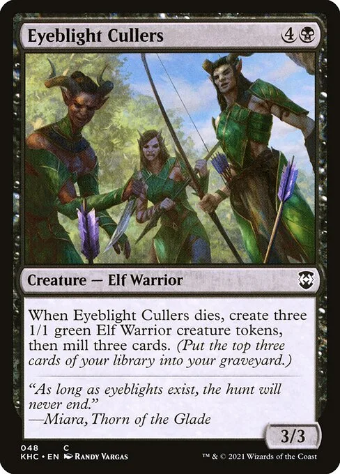 Eyeblight Cullers · Kaldheim Commander 48/119