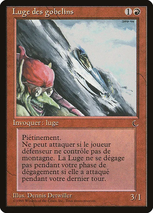 Goblin Rock Sled · Renaissance 87/122