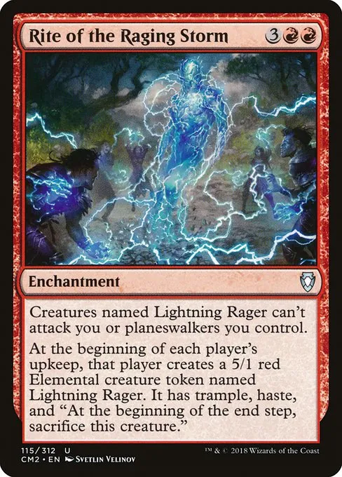 Rite of the Raging Storm · Commander Anthology Volume II 115/312