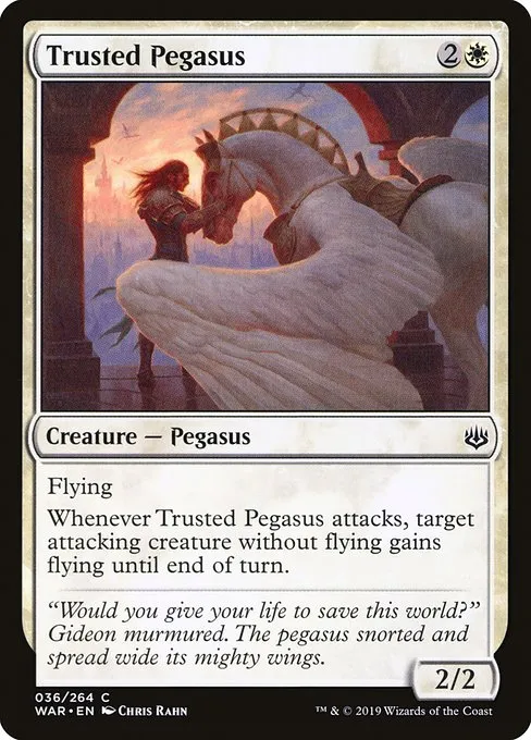 Trusted Pegasus · War of the Spark 36/312
