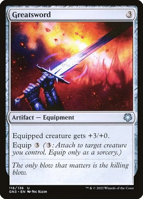 Greatsword · Game Night: Free-for-All 116/135