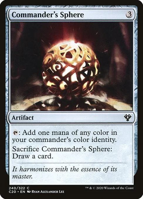 Commander's Sphere · Commander 2020 240/322