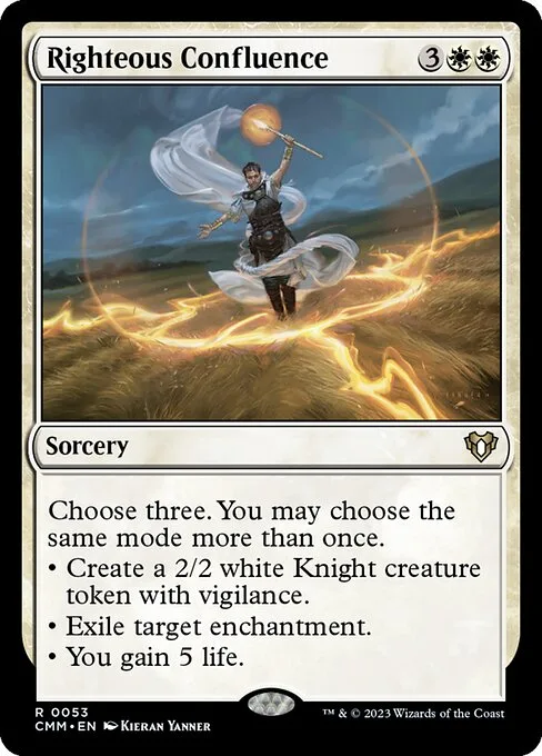 Righteous Confluence · Commander Masters 53/1067