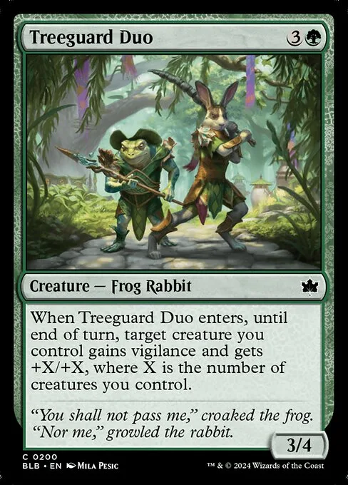 Treeguard Duo · Bloomburrow 200/398