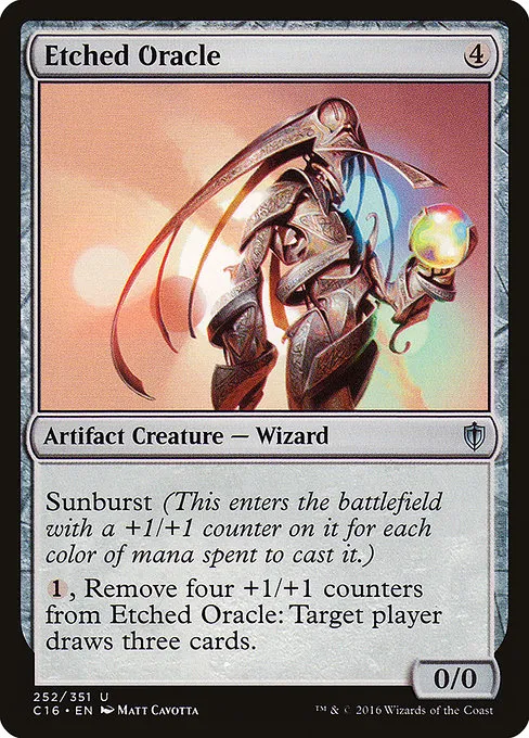 Etched Oracle · Commander 2016 252/351