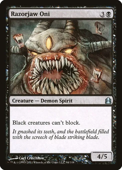Razorjaw Oni · Commander 2011 94/318