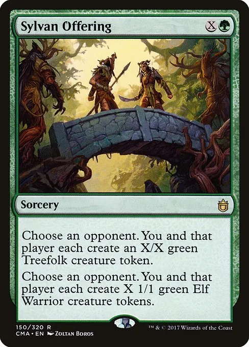 Sylvan Offering · Commander Anthology 150/320