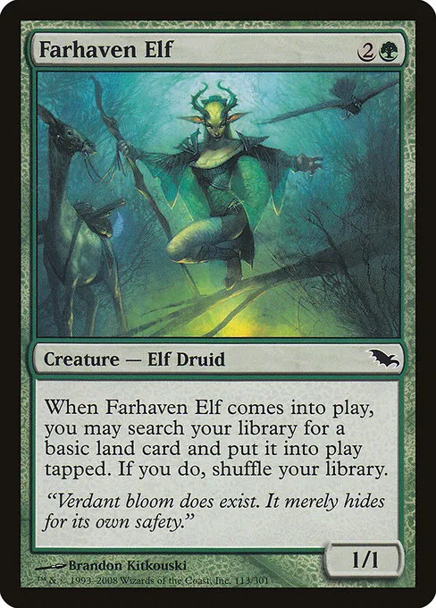 Farhaven Elf · Shadowmoor 113/302