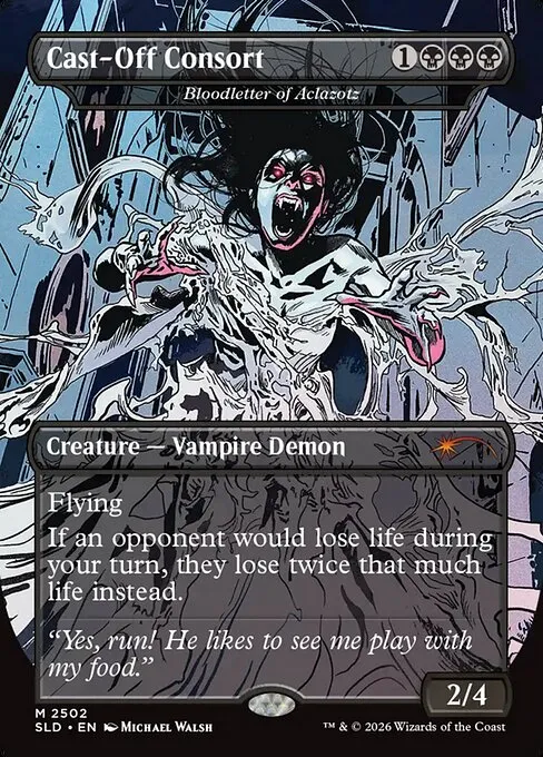 Bloodletter of Aclazotz · Secret Lair Drop 2502/2547