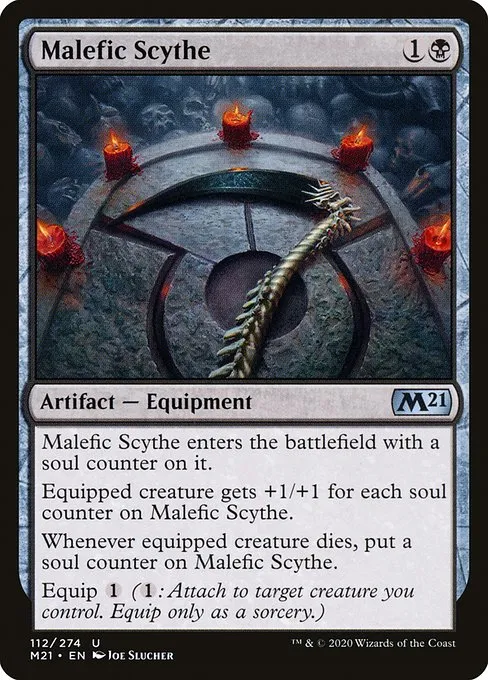 Malefic Scythe · Core Set 2021 112/397