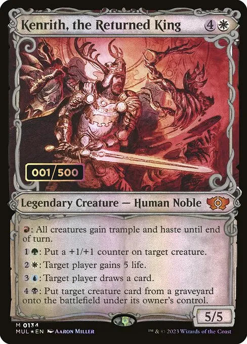 Kenrith, the Returned King · Multiverse Legends 134z/261
