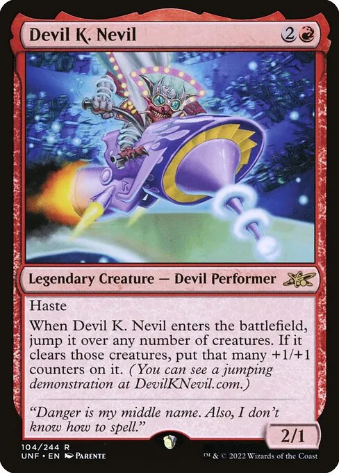 Devil K. Nevil · Unfinity 104/639