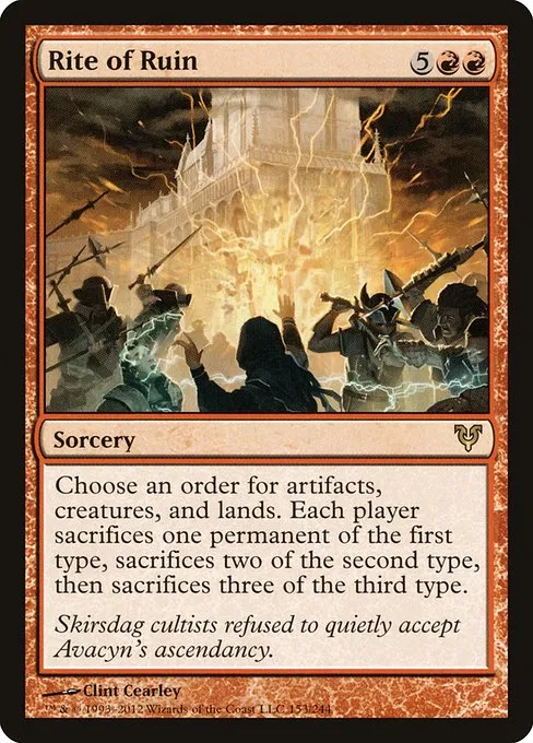 Rite of Ruin · Avacyn Restored 153/244