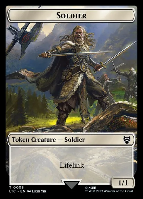 Soldier · Tales of Middle-earth Commander Tokens 5/15
