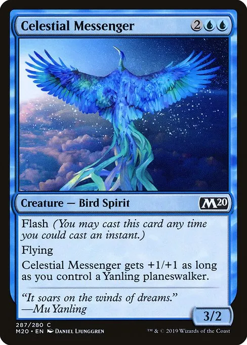 Celestial Messenger · Core Set 2020 287/346
