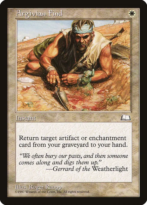 Argivian Find · Weatherlight 6/167
