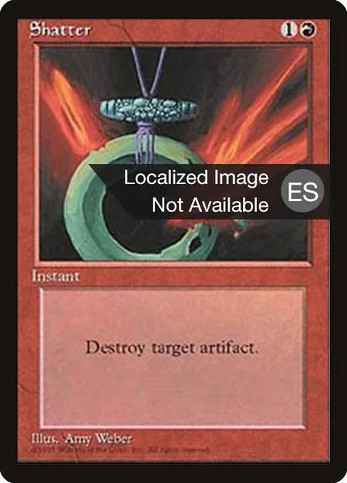 Shatter · Fourth Edition Foreign Black Border 219/378