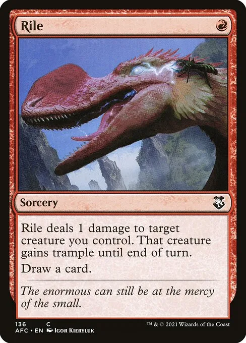 Rile · Forgotten Realms Commander 136/331