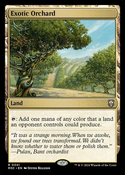 Exotic Orchard · Modern Horizons 3 Commander 341/398