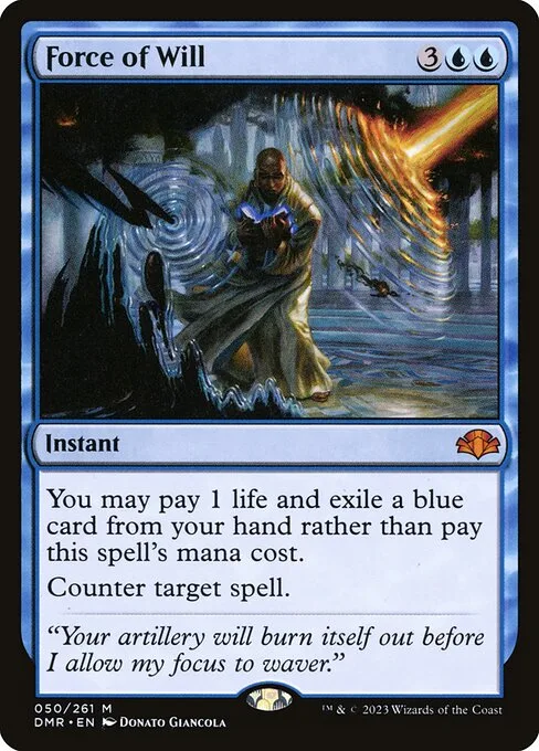 Force of Will · Dominaria Remastered 50/457