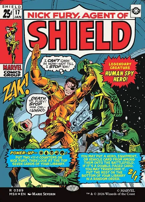 Nick Fury, Agent of S.H.I.E.L.D. · Marvel Super Heroes 389/24