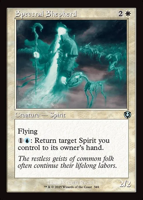 Spectral Shepherd · Innistrad Remastered 349/495