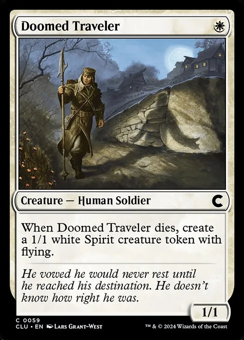 Doomed Traveler · Ravnica: Clue Edition 59/284